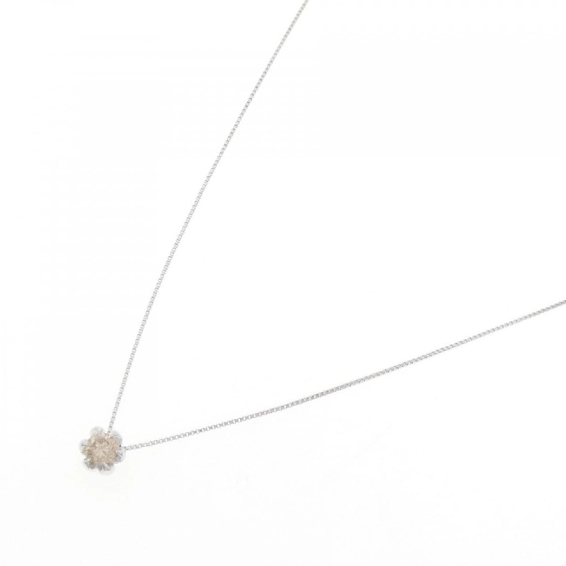 K10WG Solitaire Dây chuyền kim cương 0.10CT - Hàng hiệu Chính hãng 856416