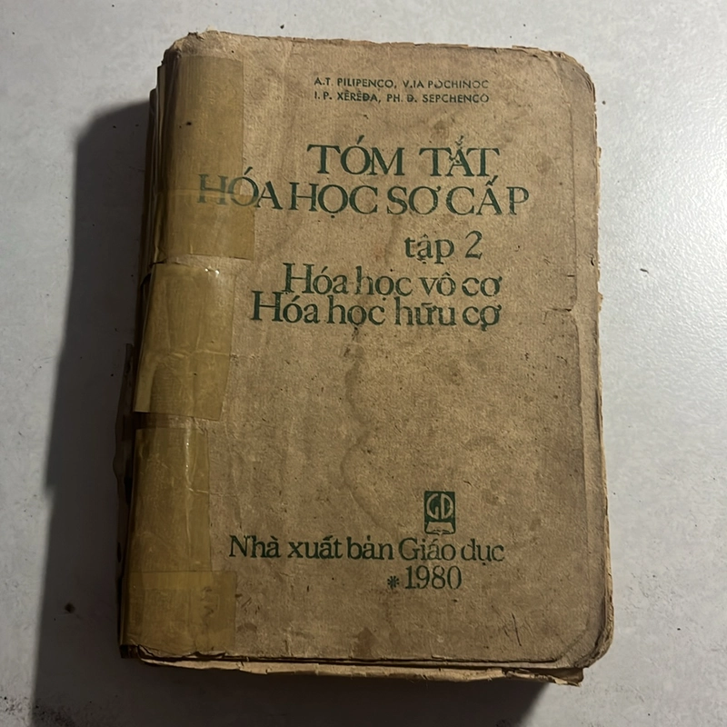 Tóm tắt Hoá học sơ cấp Tập 2 - Hoá vô cơ. Hoá hữu cơ — 1980s 498022