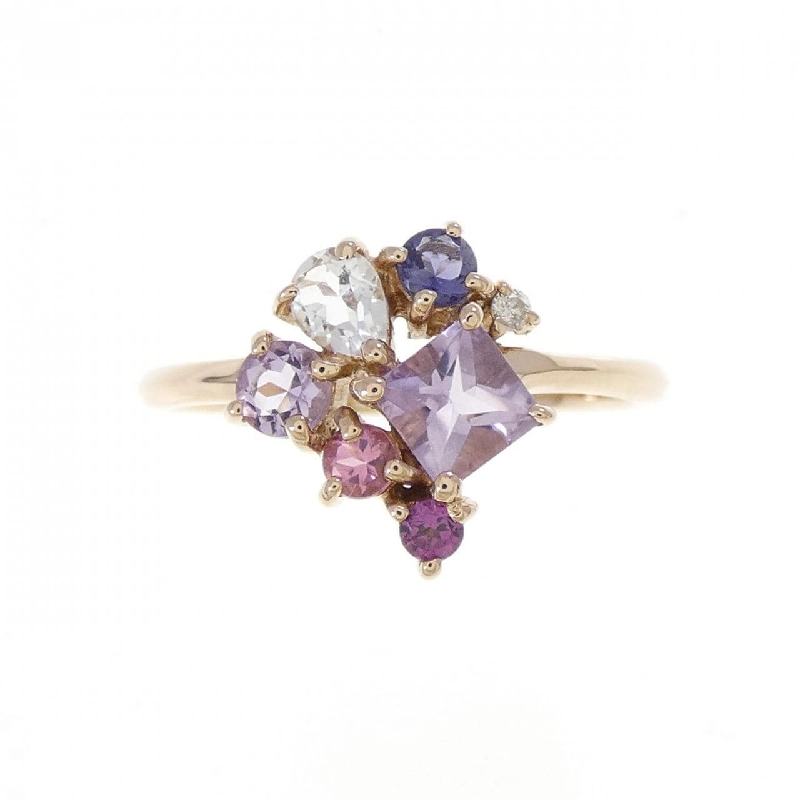 K18PG Nhẫn Đá Màu - Hàng hiệu Chính hãng 846426