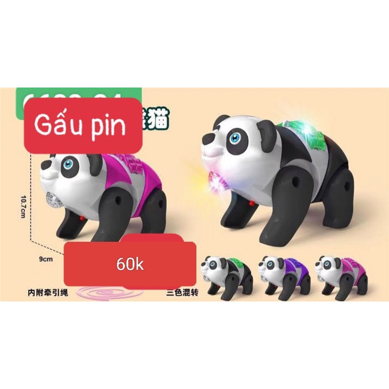 Gấu trúc pin có nhạc  140889