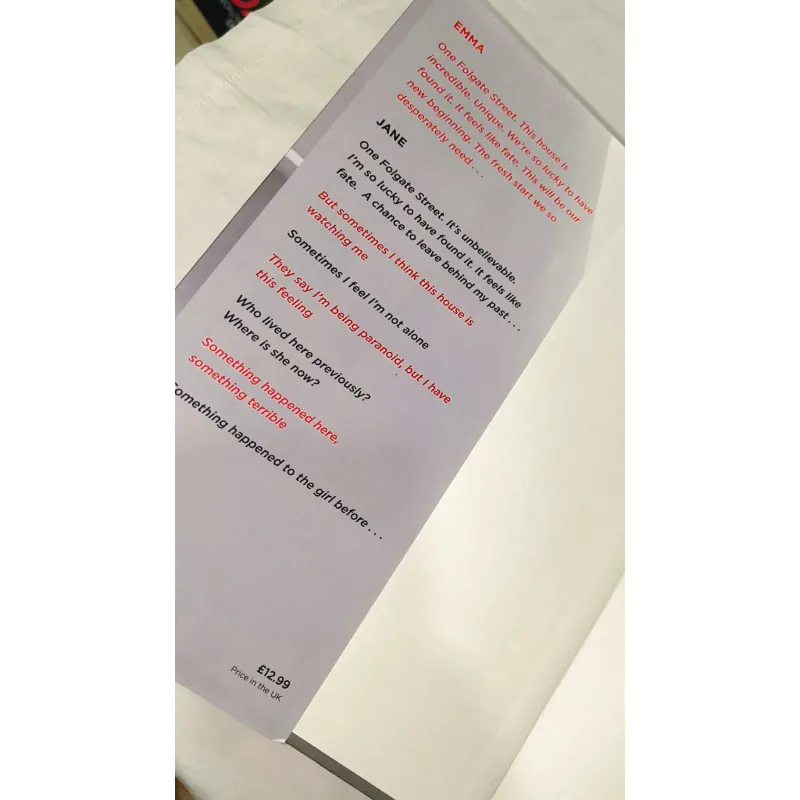 Psychological thriller / Mystery - THE GIRL BEFORE by JP Delaney (bìa cứng khổ lớn) 749055