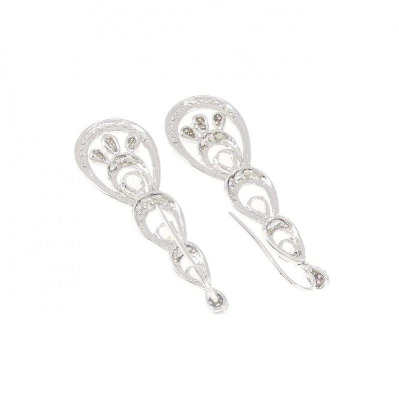 K18WG Morganite Bông tai 1.13CT - Hàng hiệu Chính hãng 877286