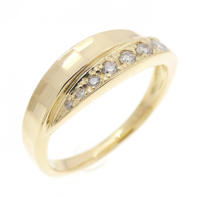 Nhẫn kim cương K18YG 0.20CT 672326