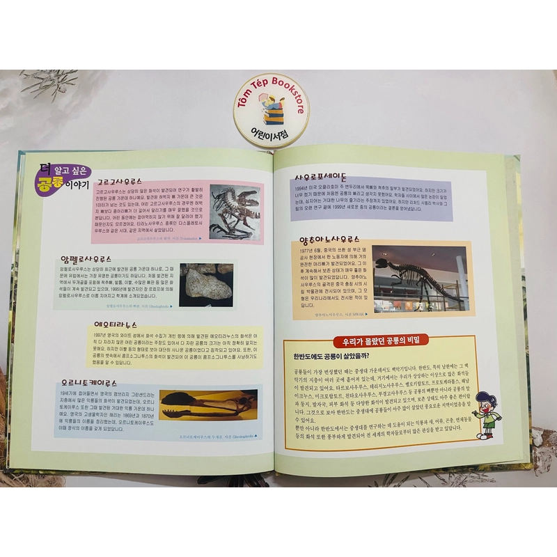 Set sách về Khủng long- tiếng Hàn 496918