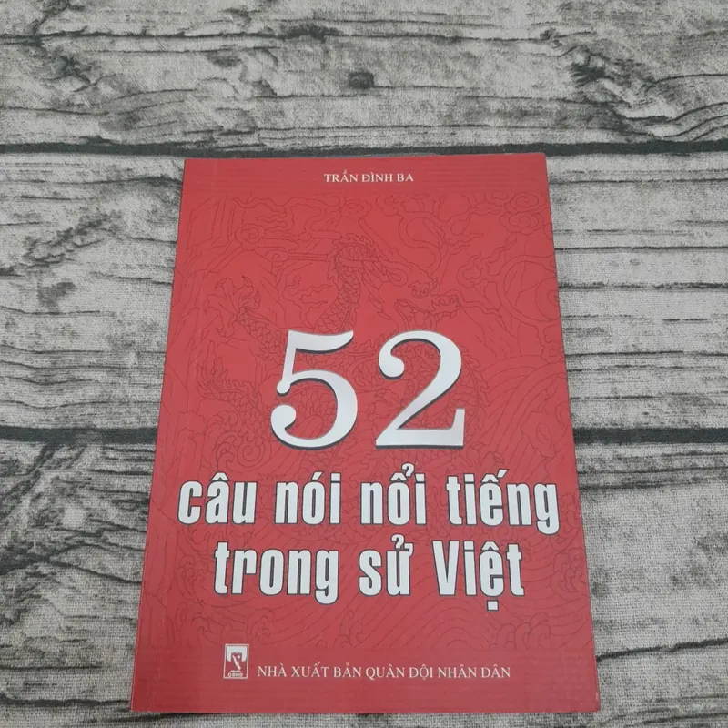 52 câu nói nổi tiếng trong sử Việt. Trần Đình Ba 601439