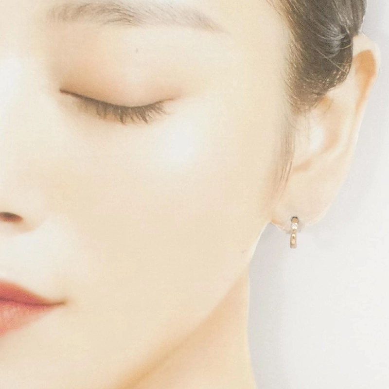 K18PG Bông tai kim cương 0.10CT - Hàng hiệu Chính hãng 877678