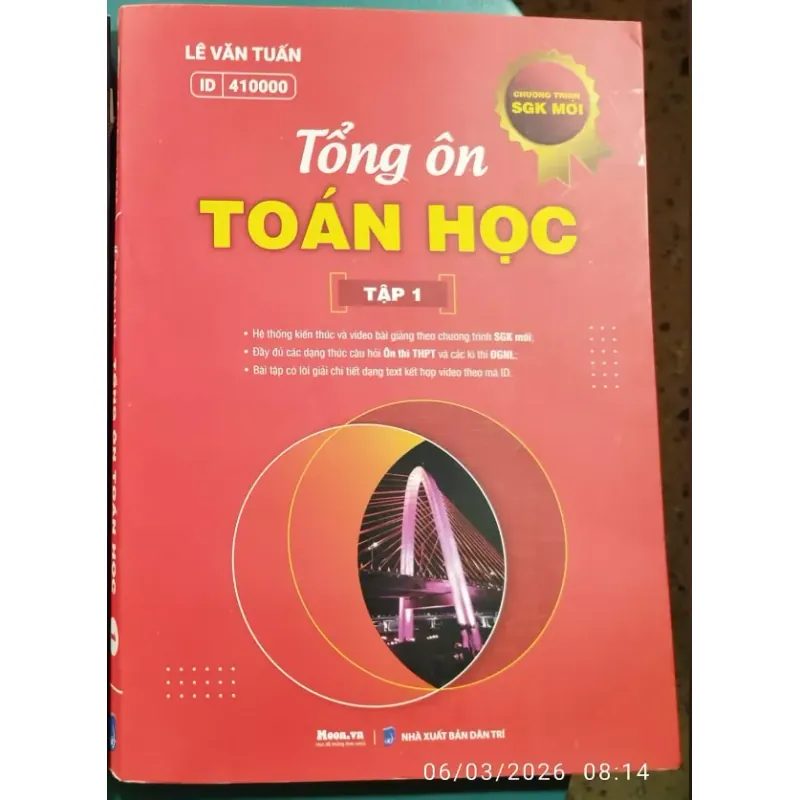 Tổng ôn Toán học THPT tập 1 1013060
