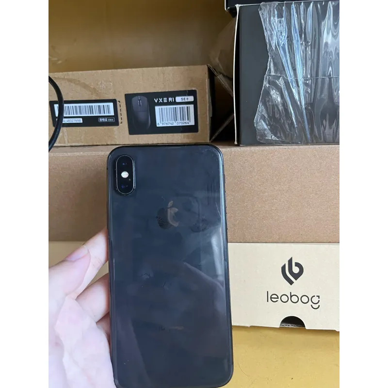IPHONE X 64gb lock màu đen. 594891