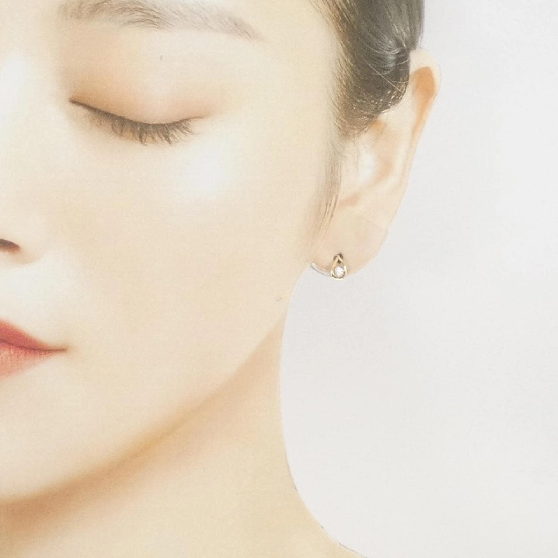 K18YG Bông tai kim cương 0.10CT - Hàng hiệu Chính hãng 868319