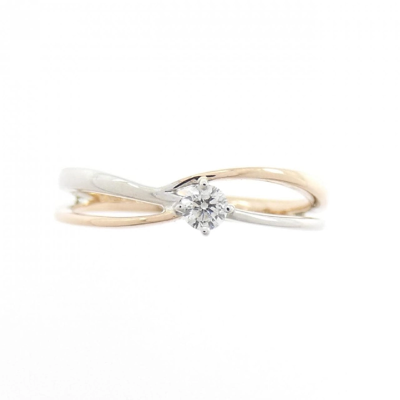 Nhẫn kim cương K18PG/K18WG - Hàng hiệu Authentic 852557