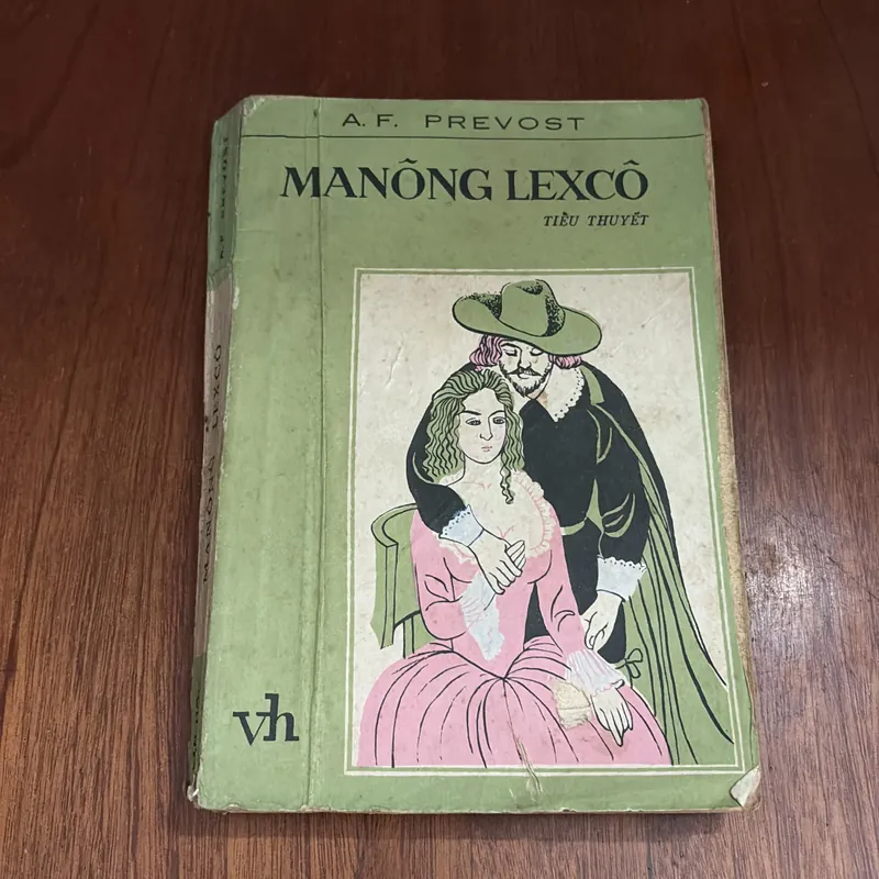 II Sách Xưa: MANÔNG LEXCÔ (Tiểu Thuyết) - A.F. PREVOST - 1987 605992