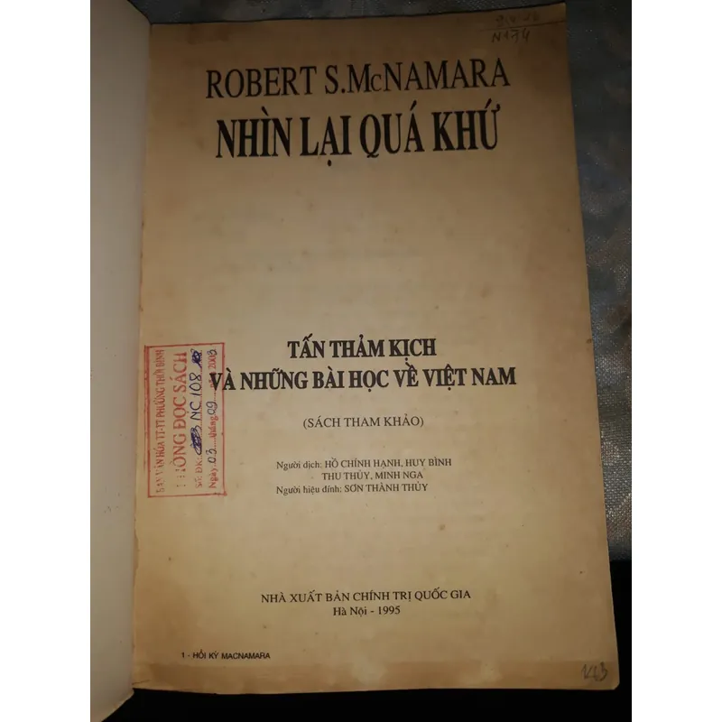 Nhìn lại quá khứ - Tấn thảm kịch và những bài học về Việt Nam 675387