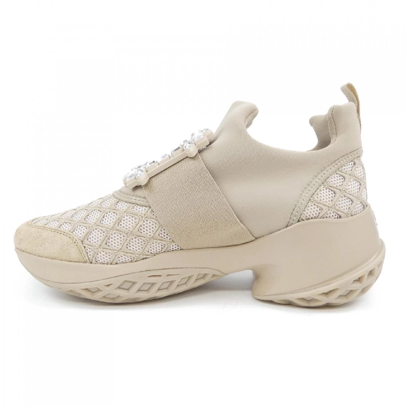 Giày sneaker ROGER VIVIER Vi Vi Ran Strass Buckle - Hàng hiệu Authentic 828499