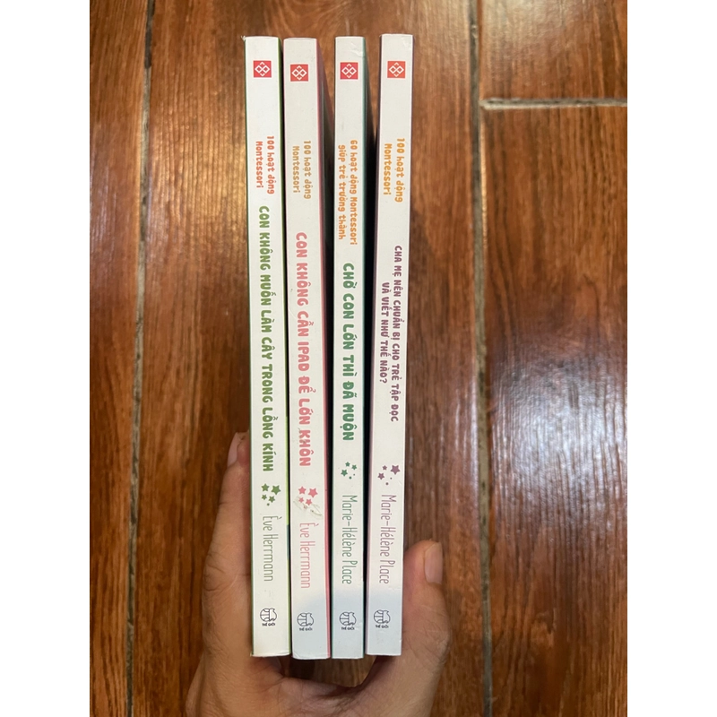 Dạy trẻ theo phương pháp Montessori Combo 4 cuốn 315065