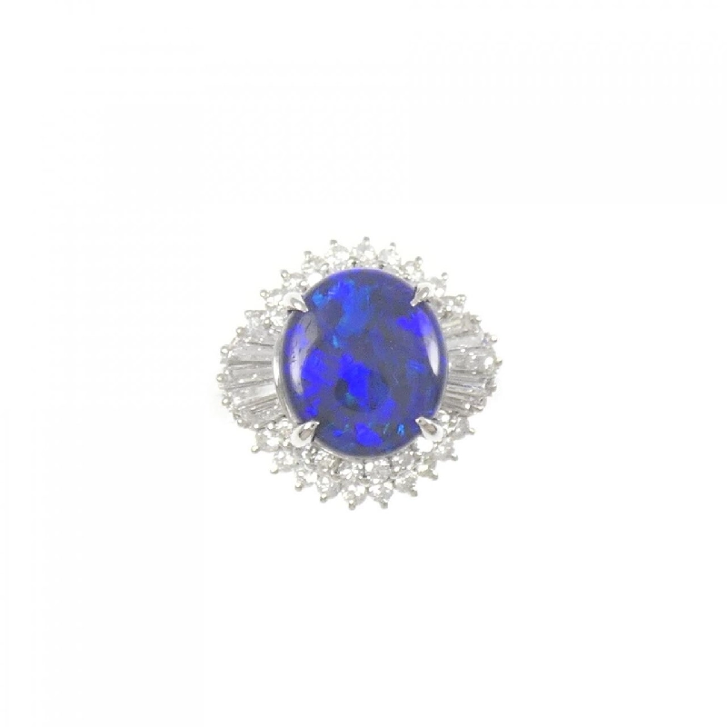 Nhẫn Opal Đen PT850 1.92CT - Hàng hiệu Chính hãng 852163