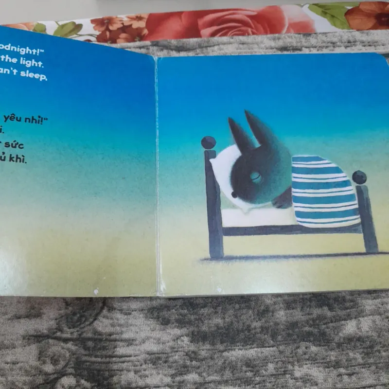 Sách màu song ngữ 1-5 tuổi: 2 quyển CHÚC NGỦ NGON. Tg Andrey Penn & Giuliano Ferrri 775905