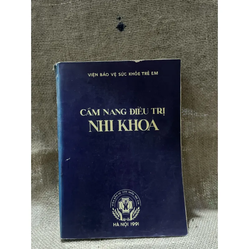 cẩm nang điều trị nhi khoa - 450 trang - sách y khổ lớn  799799