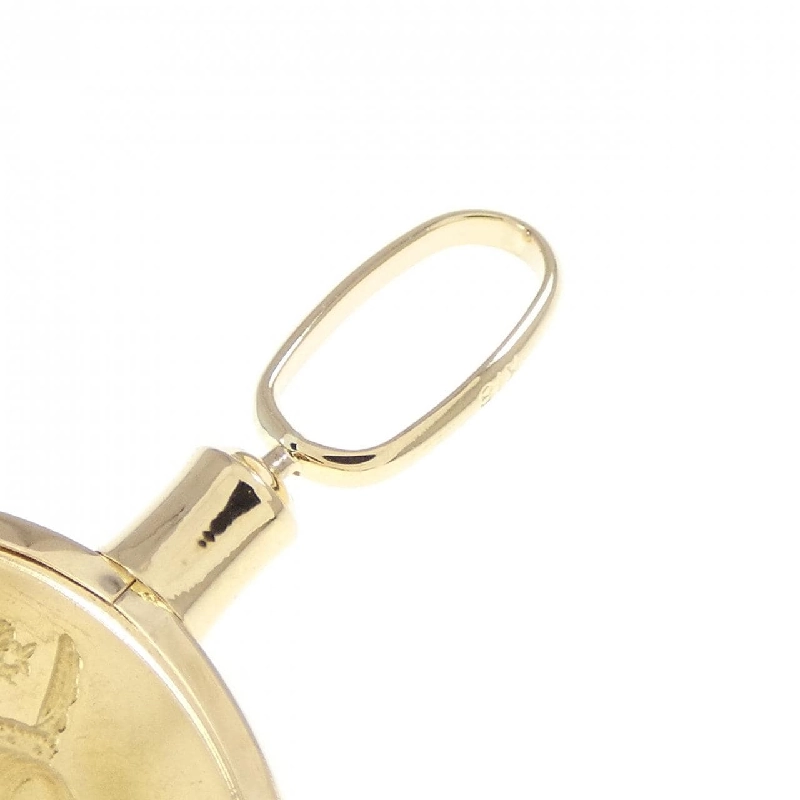 K18YG(枠) Đồng xu Mặt dây chuyền - Hàng hiệu Authentic 866861