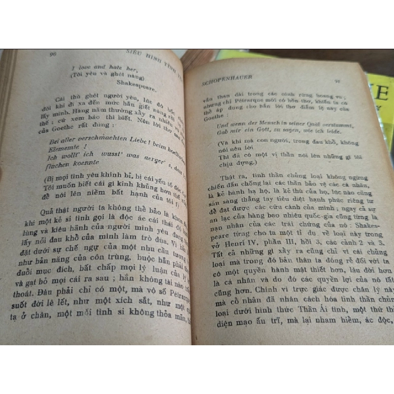 Siêu hình tình yêu, siêu hình sự chết - Schopenhauer 128546