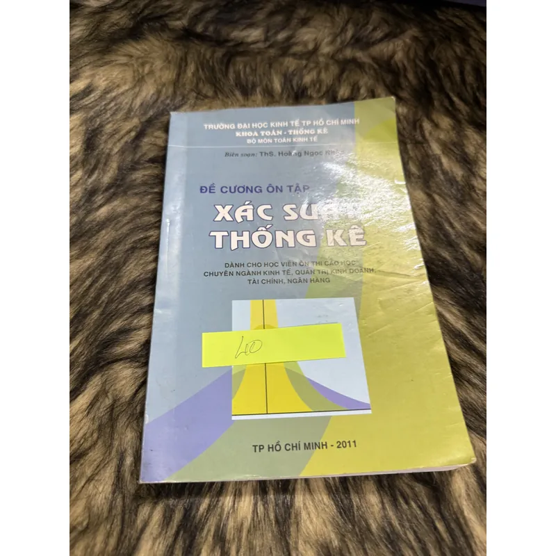 Đề cương ôn tập xác suất thống kê  600703
