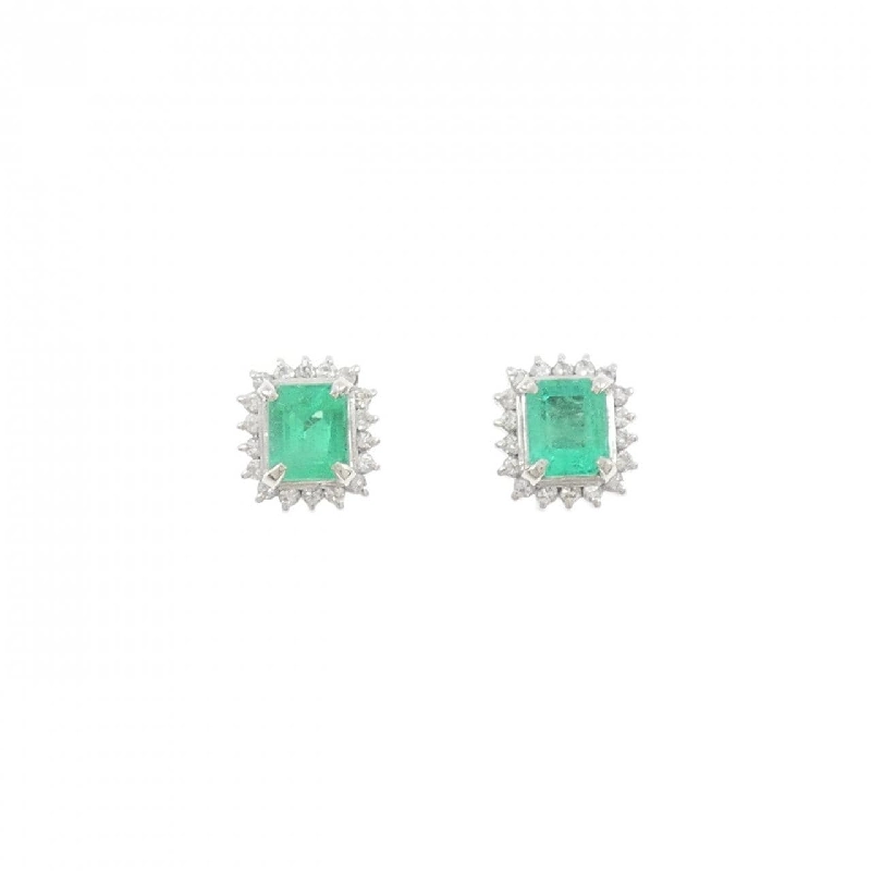 PT900 Bông tai Ngọc lục bảo 1.29CT - Hàng hiệu Chính hãng 870188