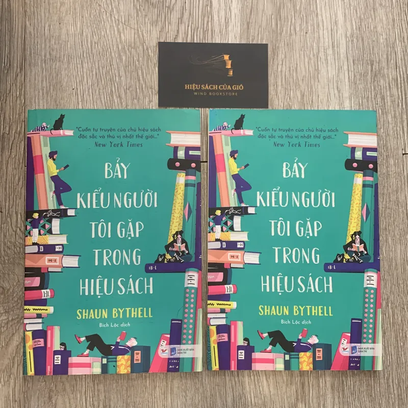 Bảy kiểu người tôi gặp trong hiệu sách - Shaun Bythell 730806