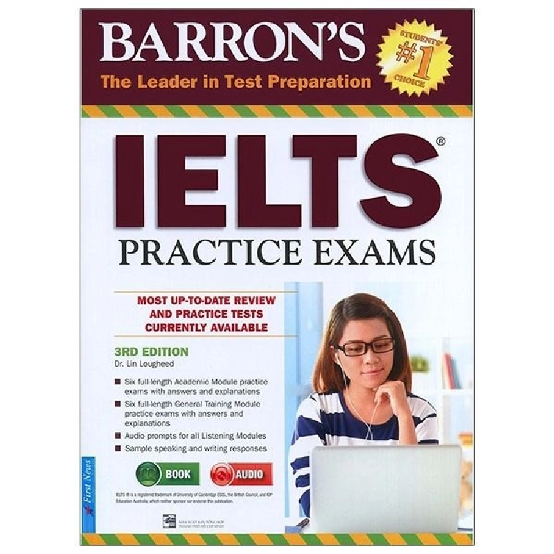 Barron's_IELTS Practice Exams 3rd Edition (QR Code) 2020 - Dr. Lin Lougheed New 100% HCM.PO 33647