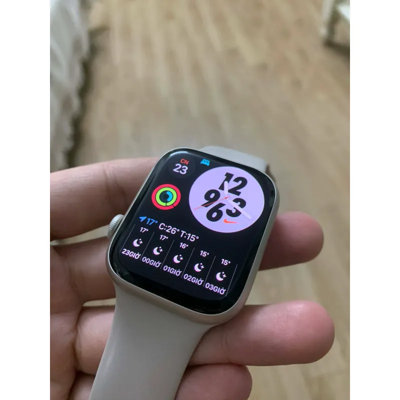 Apple Watch Series 9 TRẮNG / Pin 99% / Ngoại hình ĐẸP / FullBox 786874