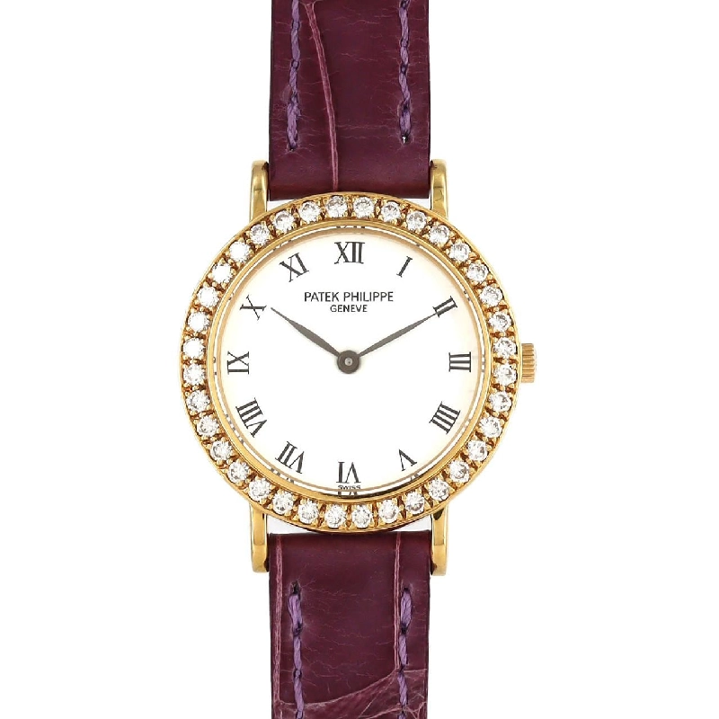 Patek Philippe Calatrava YG/D 4820J YG Quartz - Hàng hiệu Authentic 873873