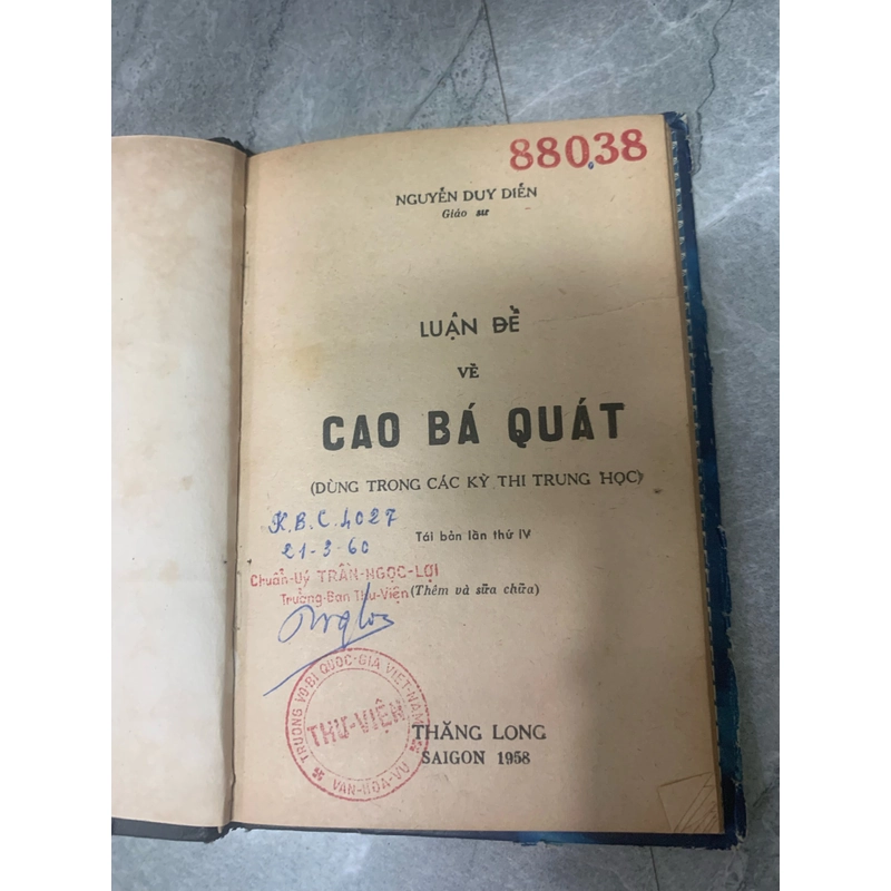 LUẬN ĐỀ VỀ CAO BÁ QUÁT (DÙNG TRONG CÁC KỲ THI TRUNG HỌC) 273787