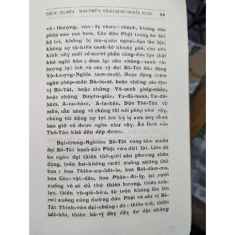 KINH ĐẠI THỪA VÔ LƯỢNG NGHĨA - DỊCH GIẢ THÍCH CHÁNH QUANG 187472