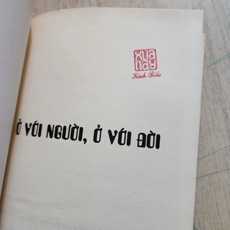 Ở với người ở với đời | bìa cứng  422472