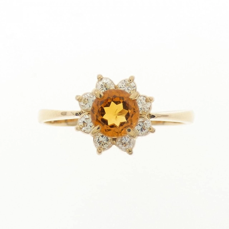 Nhẫn Citrine K18YG 668646