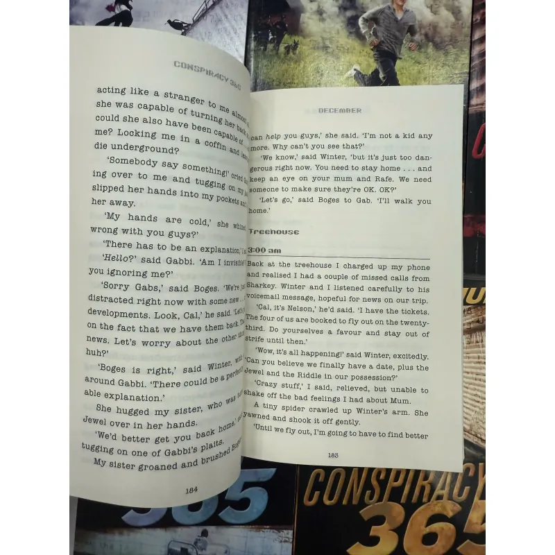 truyện trinh thám - Conspiracy 365 6 cuốn tặng file nghe, truyện hấp dẫn cho bé 1006604