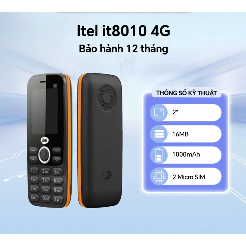 Điện thoại Itel It8010 (4G) Chính Hãng NEW 100% 506257