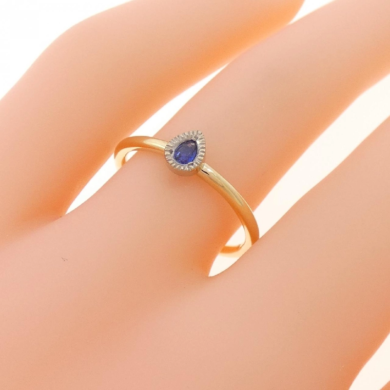 Nhẫn Sapphire 750YG/750WG 668372