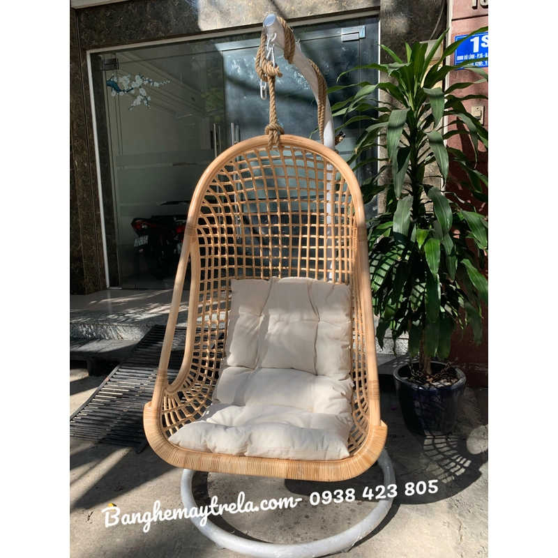 Ghế xích đu mây caro 522981