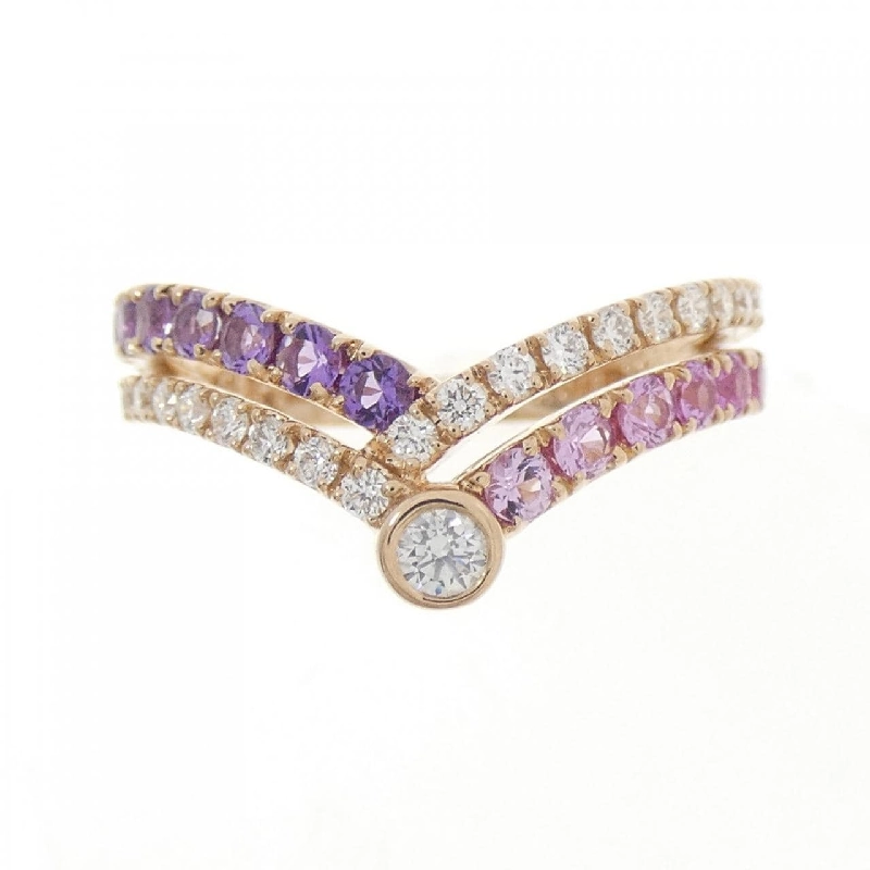 K18PG Nhẫn Đá Màu - Hàng hiệu Chính hãng 855712