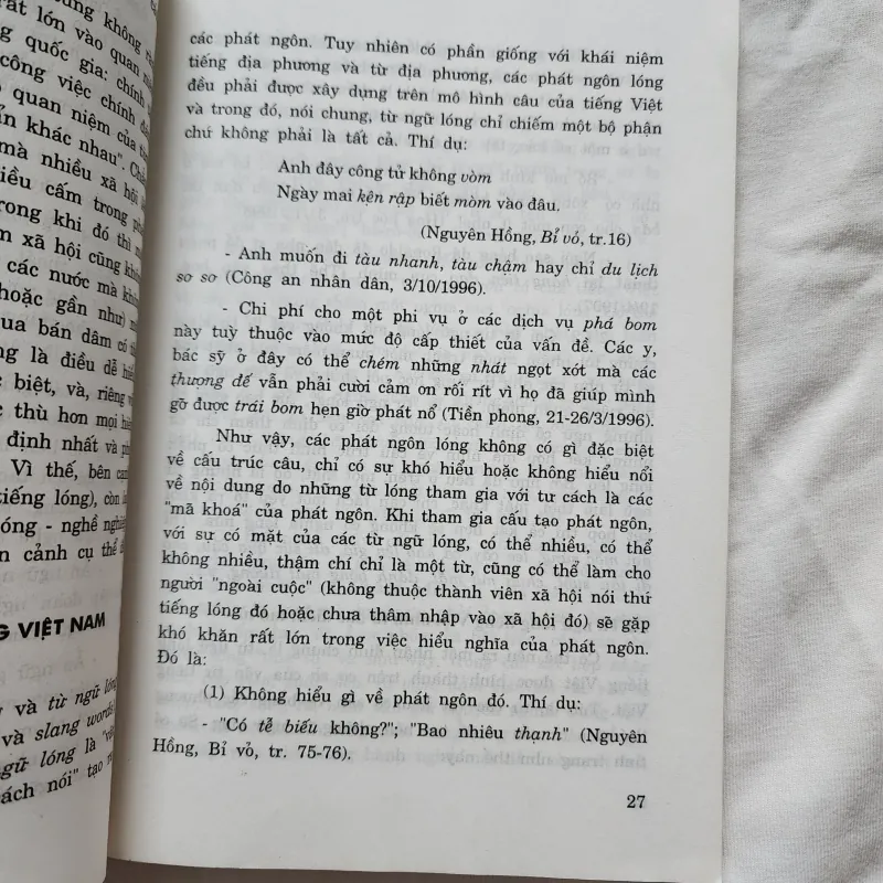 Tiếng lóng Việt nam | nguyễn văn khang  929986