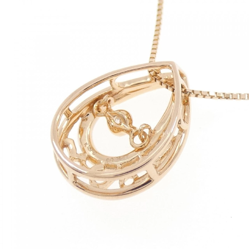 K18PG/K18WG Dây chuyền kim cương 0.16CT - Hàng hiệu Chính hãng 861038