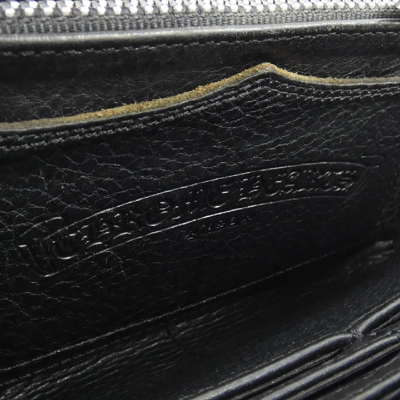 Ví CHROME HEARTS REC F ZIP CEME QWLT Kiểu Dáng Quilting 2246 304 0620 0900 - Hàng hiệu Chính hãng 904256