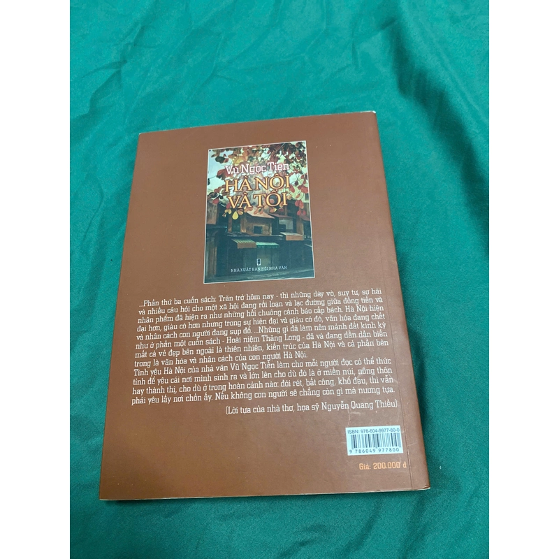 Sách Hà Nội Và Tôi - Vũ Ngọc Tiến - Mới 80% 317602