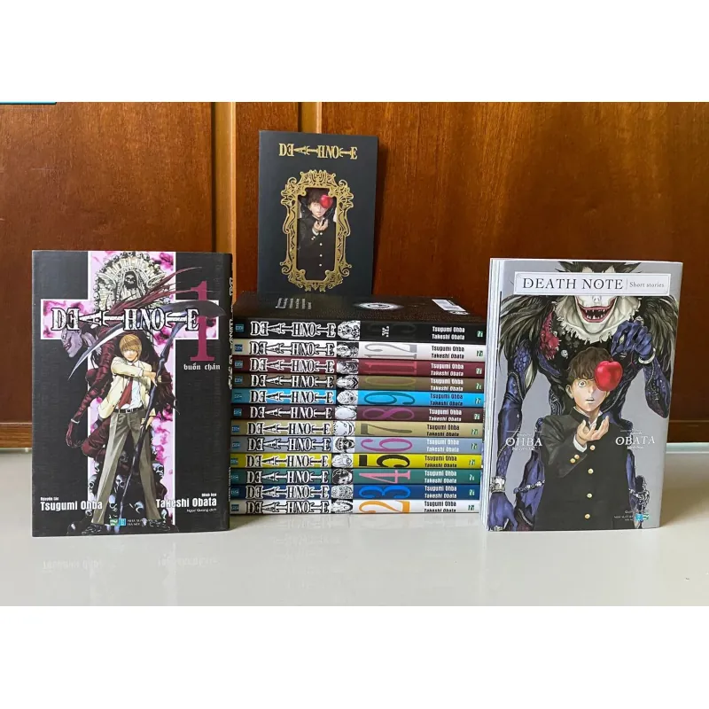 [Truyện Tranh Manga] Death Note Quyển Sổ Thiên Mệnh (Full 14/14 Tập - Mới - Takeshi Obata) 799582