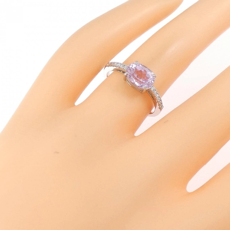 Nhẫn Kunzite PT950 1.66CT - Hàng hiệu Chính hãng 853886