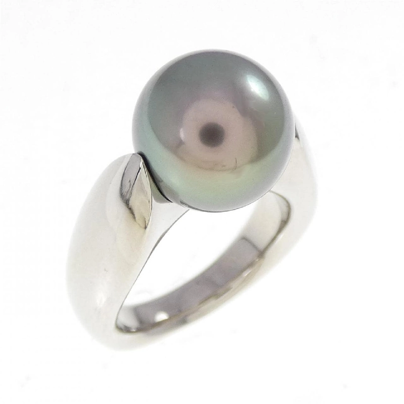 Mikimoto Nhẫn Ngọc Trai Đen 10.5mm - Hàng hiệu Chính hãng 838873