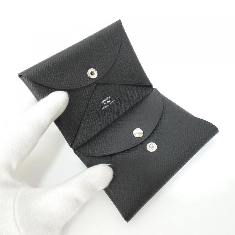 Ví tiền Hermes Calvi Duo 083035CK - Hàng hiệu Authentic 770086