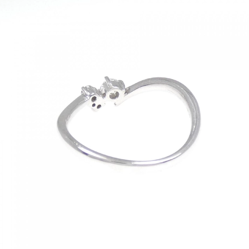 Nhẫn kim cương K18WG 0.15CT 672612