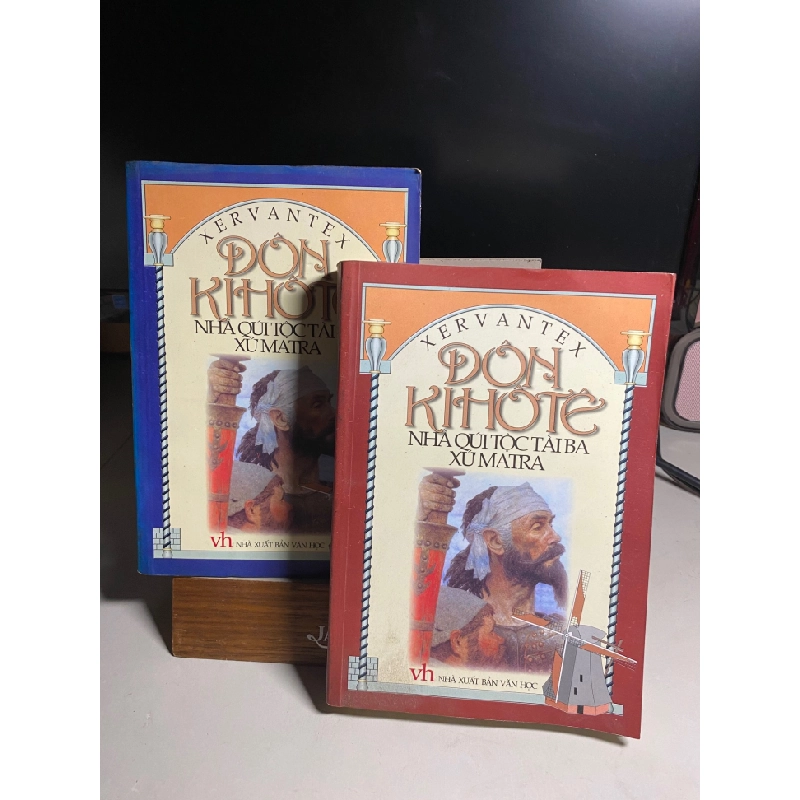 Đôn Kihôtê - Nhà Quý Tộc Tài Ba Xứ Mantra (Trọn Bộ 2 Tập) -Tác giả Miguel De Cervanties Saavedra -Người Dịch Trương Đắc Vỵ -NXB Văn Học -Năm XB 05-2001 -Sách chất lượng còn tốt STB1513 456354