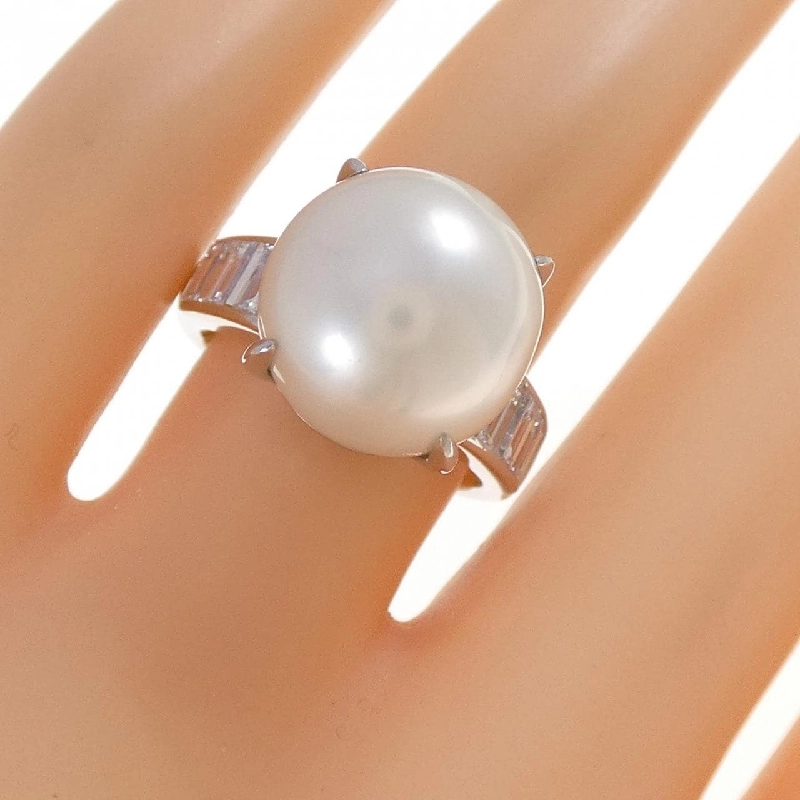 Nhẫn ngọc trai trắng PT900 - Hàng hiệu Authentic 849813