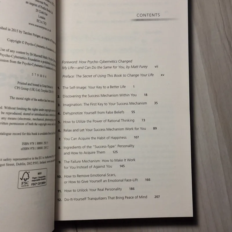 Maxwell Maltz - Psycho-Cybernetics: Updated and Expanded 933922